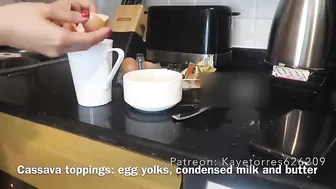 How to make cassava cake pudding simple and easy by Kaye Torres #4