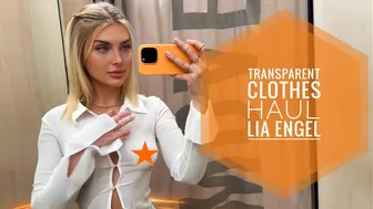 Fully Transparent Clothes Haul | Try on Haul with Lia Engel