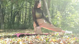 mini YOGA on the forest #2