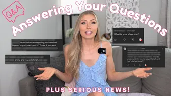 Answering YOUR Questions! | Q&A with Emma Sirus | Plus Serious News #1