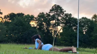 OUTDOORS YOGA FLEXIBILITY ￼WORKOUT #3