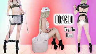 Maid, Nurse, Police - $exy costumes from UPKO | Try On Haul #1