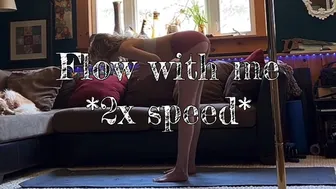 Freestyle Yoga Flow *2x speed* (balance/mobility training) #1