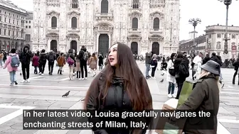 Louisa Khovanski visits Milan to create new OnlyFans video #2