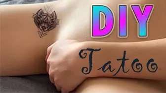 Two at Once - Temporary Tattoos | DIY Body Art!