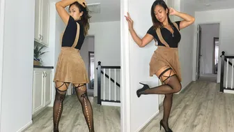 FALL LOOK | HOW TO STYLE WITH HOSIERY