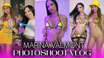 Micro Bikini Photo Shoot with @Moneybirdette & Angry Moon in NYC | Marina Valmont