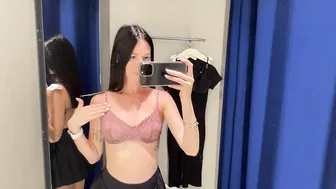 [4K] Transparent Try on Haul see trough longsleeve with Emma | Get ready with me 2024 #4