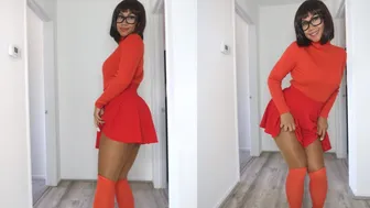 VELMA COSPLAY HALLOWEEN COSTUME | HOW TO STYLE WITH HOSIERY #1