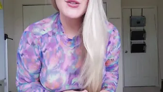 Sheer Transparent Top Try On- Beautiful, Colorful Mesh Pattern #2