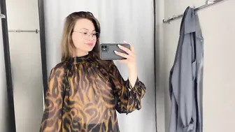 [4K] Transparent Clothing Try On Haul | New Things In Review Try-on Haul @VictoriaWhiteTryOnHaul #5