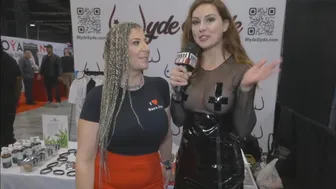 Interviews with Adult Stars at Exxxotica New Jersey | Marina Valmont #1