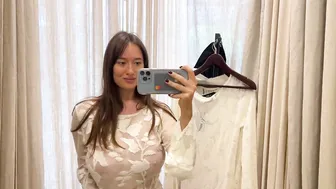 [4K] Transparent Try on Haul | See through dresses #5