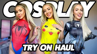 Cosplay bodysuit Try On Haul *SEXY* || Bonnie Brown #1