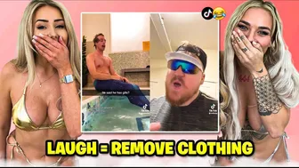 1 LAUGH = REMOVE 1 CLOTHING ???? *Challenge* FT Beth Quinn