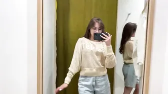 [4K] TRANSPARENT Clothes | Try On Haul with Victoria | NO BRA #4