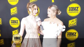 Red Carpet Interviews at Xbiz LA 2024 for Naked News with anchor Cecelia Sommer | Marina Valmont #4