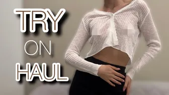 TRANSPARENT TRY ON HAUL ???? with Bella