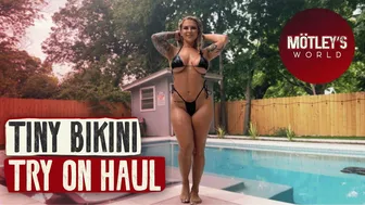 Tiny Bikini Try on Haul