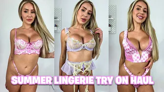 Summer Lingerie Try On Haul *SEXY* || Bonnie Brown