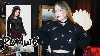 ROMWE Goth try on haul!! ♥️♥️♥️♥️️♥️♥️♥️♥️‍♀️ #1