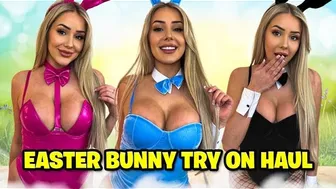 EASTER BUNNY TRY ON HAUL *Sexy* || Bonnie Brown