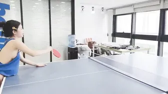 Porridge playing table tennis is really lively and makes me happy just watching/ 贝贝这台球一打一个不吱声,干干脆脆的 #5