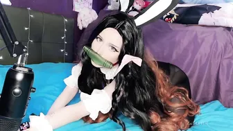 ASMR ♡ Nezuko In Bed ♡ Cosplay #2