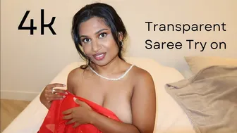 [4K] Transparent Lingerie Try On Haul Fishnet Try on haul Dry vs wet | See Through Dresses (Try on)