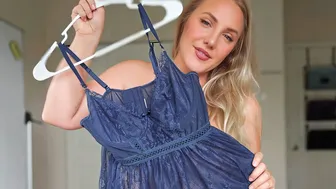 Try On Haul- Transparent Lace Nightdress #1