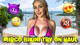 MICRO BIKINI Try on haul *REVEALING* ???? || Bonnie Brown