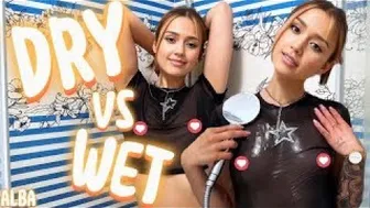 Transparent Clothes | Dry vs Wet Try on Haul #2024 #tryonhaul #wetvsdry #fashion2024