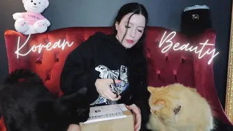 k-beauty unboxing with my cats! ????‍⬛???????? STYLEVANA