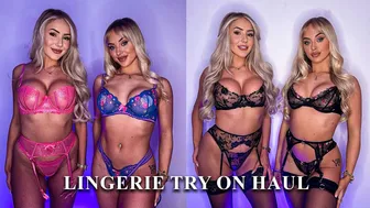 Lingerie Try On Haul *SEXY* || FT. RHIANNON BLUE ♥️♥️ #1