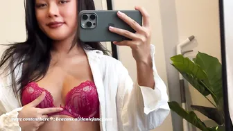 4K TRANSPARENT Lingerie TRY ON Haul with Danie Jane #5