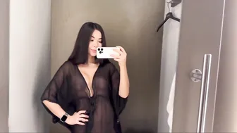 [4K] Try on haul Transparent clothes #2