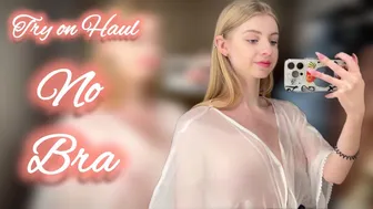 [4K] Transparent Try On Haul | Get Ready With Lolly (2024)