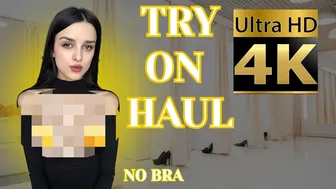 4K Try On Haul | Transparent Clothes | Try-On Haul 2024 #1