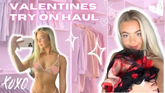 Valentines Lingerie Haul! | Try-on #1