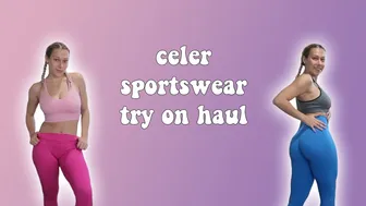 Celer Sportswear Try On Haul