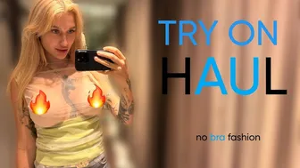 [4K] Transparent Try On Haul In Dressing Room | Get Ready With Lera(2024)