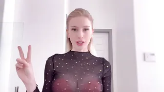 Transparent Clothes Haul See through Try on #2