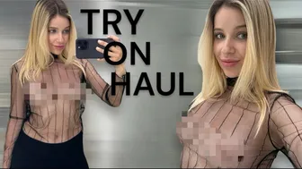 [4K] Transparent Try On Haul | Get Ready With Meela (2024) #1