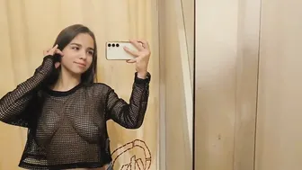 Transparent Blouses Try on Haul #2