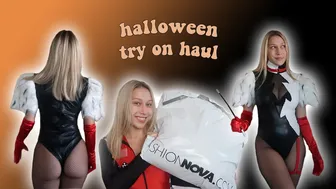 FashionNova Halloween Costume Try On Haul