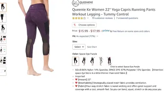 Affordable, High Quality Leggings | Queenie Ke Legging Review #5