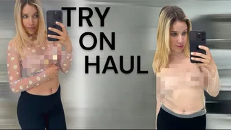 [4K] TRANSPARENT SUMMER TRY ON HAUL with Meela #1