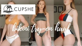 Cupshe Bikini Try-On Haul! | Affordable Summer Bikinis #1