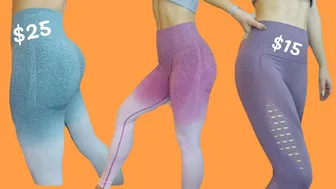 Testing Cheap Amazon Leggings! Ombre and Energy Seamless #1