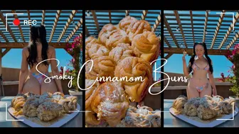 Smoky Woodfired Cinnamon Buns! #1